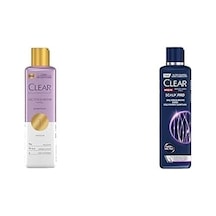 Clear Scalpceuticals Saç Bakım Şampuanı Saç Dökülmesine Karşı 300 Ml Ve Clear Men Scalp Pro Güçlendirici Şampuan Saç Dökülmesine Ve Kepeğe Karşı Etkili 300 Ml