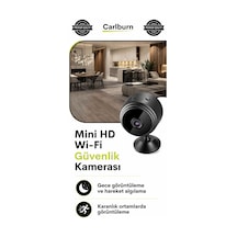 Kablosuz Mini Güvenlik Kamerası Wifi Canlı İzleme, Manyetik, Şarj Edilebilir