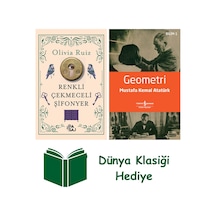 Renkli Çekmeceli Şifonyer + Geometri + Dünya Klasiği Hediye