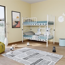 Teknor Bella 90x190 Yatak Ölçülü Genç Çocuk Odası Metal Ranza