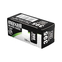 Maxell 395 SR927SW 1.55V Saat Pili 10'lu