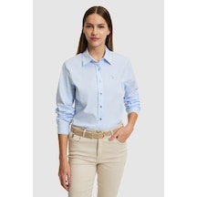 U.s. Polo Assn. Kadın Açık Mavi Gömlek Basic 50320187-vr003 Acık Mavı