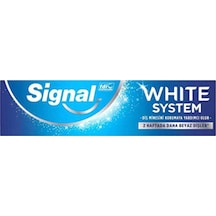 3 Adet Signal Beyaz Sistem Diş Macunu 75 Ml