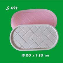 Damalı Oval Tabanlık
