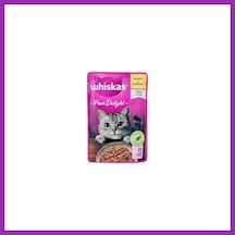 Whiskas Pouch Pure Delight Jöle İçinde Tavuklu Yetişkin Kedi Konservesi 85 Gr Bty