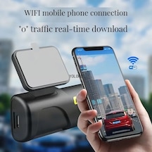 Createtech Araç Kamerası Wifi Hd 2k 1440p, Araba Dvr, Kablosuz Kayıt Usb/acc, 24h Park Modu