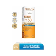Bioxcin Sun Care Hassas Ciltler İçin Çok Yüksek Korumalı Güneş Kremi 50 SPF 50 Ml Hassas, Dry Touch, Mat