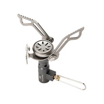 Mountainhiker-taşınabilir Kamp Sobası Sırt Çantasıyla Seyahat Gazları,y28626 Gri