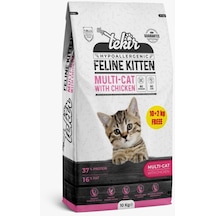 Tekir Hipoalerjenik Kitten Tavuklu Yavru Kedi Maması 10 KG + 2 KG