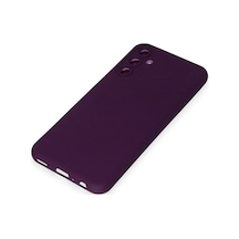 Samsung Galaxy Uyumlu - M14 5g Kılıf Nano İçi Kadife Silikon - Mor
