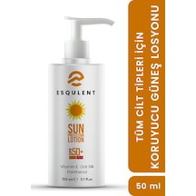 Esqulent Yüksek Korumalı Güneş Losyonu SPF50+ Sun Protection Lotion 150 ML