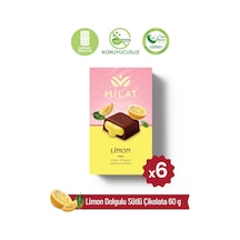 Milat Limon Dolgulu Sütlü Çikolata 6 60 G