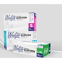 Reflex Winlyex Eldiven Tek Kullanımlık Pudrasız Şeffaf Eldiven 100’lü
