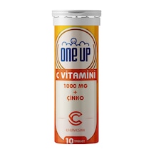 One Up C Vitamini + Çinko 10 Efervesan Tablet 4 Adet