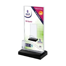Mapi Menü Stand Kartvizitlik Dikey 105x210mm Broşür Standı
