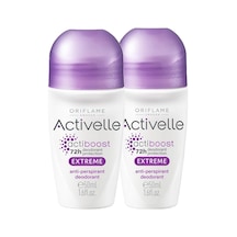 Oriflame Activelle Extreme Perspirant Roll-On Deodorant 50 ML x 2