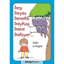 Beş Beyaz Benekli Baykuş Bana Bakıyor- Mavi Bulut Yayıncılık