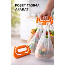 1 Adet Çok Amaçlı Market Pazar Poşet Taşıma Aparatı Poşet Tutucu Taşıma Kiti Plastik Turuncu Tr Diğer