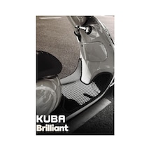 Kuba Brilliant Premium Eva Motosiklet Paspası Siyah-siyah