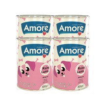Amore Puppy Kuzu Parça Etli Yavru Köpek Konserve Maması 4 x 400 G