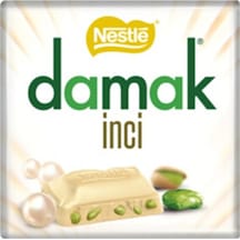 Nestle Damak Inci Antep Fıstıklı Beyaz Çikolata 63 G