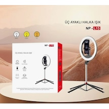 Selfie Çubuğu Taşınabilir 210 Cm Tripod Selfie Işığı, Ayarlanabilir Yükseklik Uzaktan Kumandalı