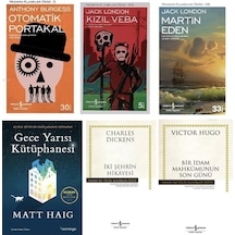 Otomatik Portakal + Kizil Veba + Martin Eden + Gece Yarisi Kutuphanesi + İki Sehrin Hikayesi + Bir İd