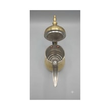 Arabic Mırra Coffee Pot- Mırra Cezvesi - Delle - - Yükseklik H : 22 Cm
