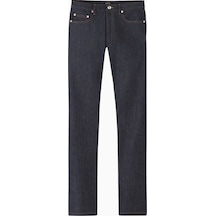 A.p.c Japon Kumaş Düz Kesim Erkek Kot Pantolon Koyu Mavi A.p.c Japon Kumaş Düz Kesim Erkek Kot Pantolon Koyu Mavi