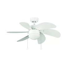 Vanti 60w E27 6 Kanatlı Avizeli Beyaz Ahşap Tavan Vantilatörü Kcf281 Vanti 60w E27 6 Kanatlı Avizeli Beyaz Ahşap Tavan Vantilatörü Kcf281