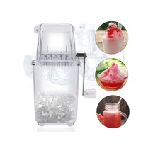 Jialan El Traş Buz Makinesi Buz Karıştırıcılar Araçları Mutfak Beyaz