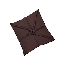 Mim Eşarp Mısırlı Eşarpları Medine Ipeği Büyük Boy Eşarp 140x140 Cm Kahve