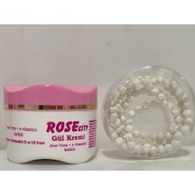 Rosecity Aloevera Gül Kremi 275 ML + Gül Kokulu Beyaz Tesbih