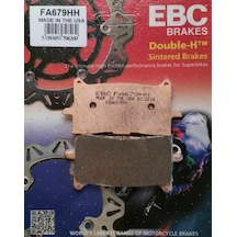 Ebc Fa187Hh 2002-2007 Honda CB 900 Hornet Uyumlu Ön Fren Balatası Sinterli Balata