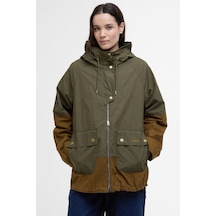 Barbour Hayley Showerproof Ceket Gn31 Dusky Green/breen/ancient Tartan Gn31 Dusky Green/breen/ancient Tartan Çok Renkli