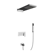 Fause Fau111 Ankastre Comfort Panel Şelale Duş Seti Krom