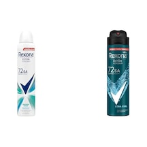 Kadın Sprey Deodorant Shower Fresh 72 Saat Kesintisiz Üstün Koruma 200 Ml 1 Rexona Men Erkek Sprey Deodorant Xtra 72 Saat Kesintisiz Üstün Koruma 150 Ml 2