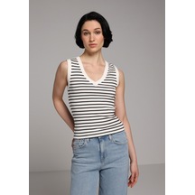 Colin's Colins Slim Fit Kadın Beyaz Atlet Cl1080990 Q1.v1 Ofw