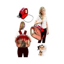 YCLSHOP Şeffaf Astronot Kedi Köpek Taşıma Sırt Omuz ve El Çantası