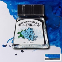 Winsor & Newton Drawing Ink Çini Çizim Mürekkebi 176 Cobalt