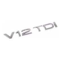 Audi Q5 Serisi Uyumlu V12 Tdı Krom Çamurluk Yazısı 3m 3d Abs