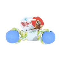 Natura Plastik İkili Top Köpek Çiğneme Oyuncağı 31 CM