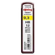 Rotring S0312410 Min Hi-polymer Hb 0.3 Mm Versatil Kalem Ucu 10 Tüp
