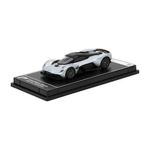 Hyper Car Aston Martin Valkrie Skyfall Silver - League Collection 1/64 Model Araba