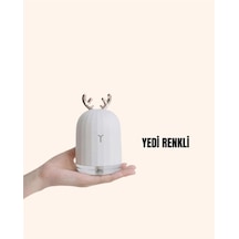 Renkli Led Işıklı Ve Sürekli Spreyli Masa Nemlendirici -
