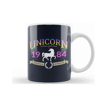 Unicorn Middle School Logo Kupa Bardak Porselen Karışık
