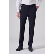 Morven Erkek Lacivert Slim Fit Tokalı Pantolon 26mc003017200 Lacivert
