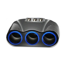 Ankatek Maiyame 12-24v 3 Usb Portlu Araç Çakmaklığı Çoklayıcı - Akıllı Telefon Ve Tablet Şarjı