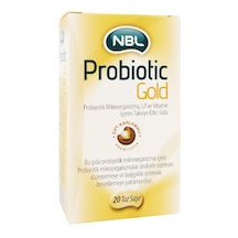 Nbl Probiotic Gold 20 Stick Toz Saşe