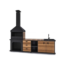 Fırınsız Tezgahlı Barbekü 2.8m Diğer
